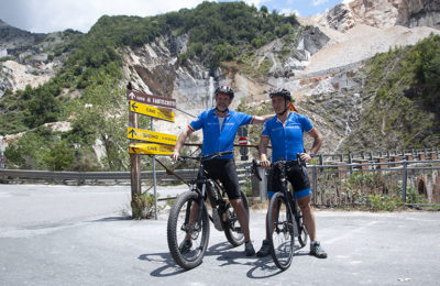 Alle cave in bicicletta