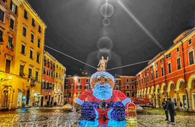 babbo Natale in piazza Alberica