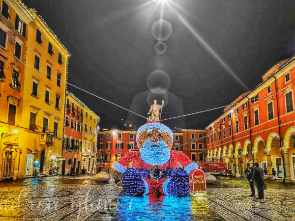 babbo Natale in piazza Alberica