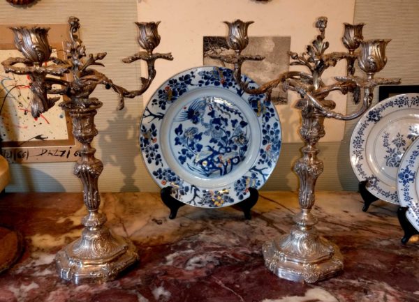 Coppia di candelabri